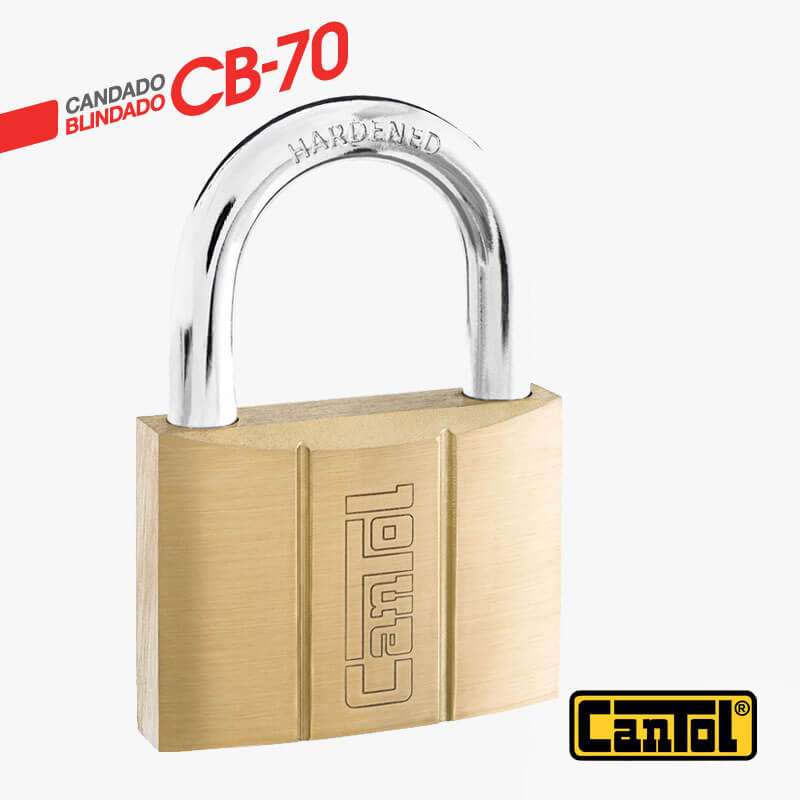 CANDADO CANTOL 70 BLINDADO